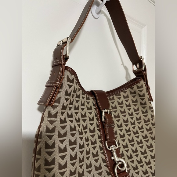 Vintage Michael Kors satchel bag, brown. - Picture 6 of 17